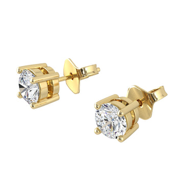 Solitaire Earrings