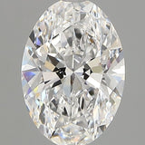 1.77 ct Oval Lab-Grown Diamond, D VVS2