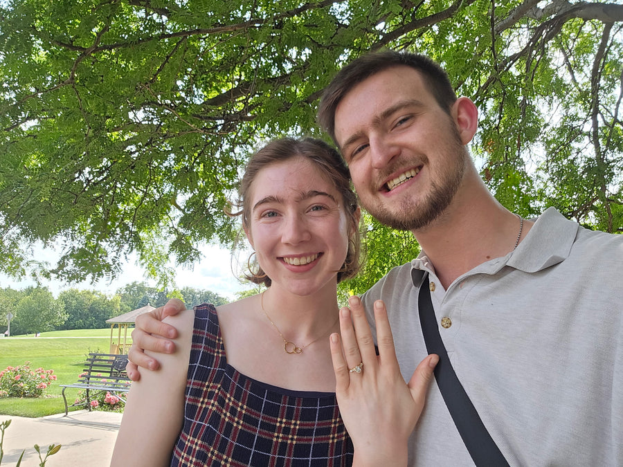 An Alloy Custom Jewelers couple