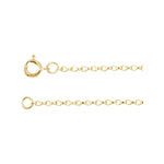 1.1 mm Rolo Chain in 14k Yellow Gold-Filled