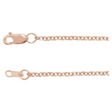 1.5 mm Cable Chain in 14k Rose Gold-Filled