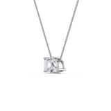 Emerald and Pear Diamond Pendant