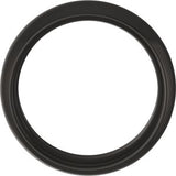 Black Zirconium Comfort-Fit Half Round Band