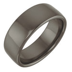 Titanium European Comfort-Fit Band