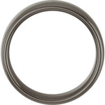 Titanium European Comfort-Fit Band