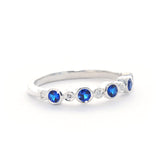 Bezel Set Sapphire Ring
