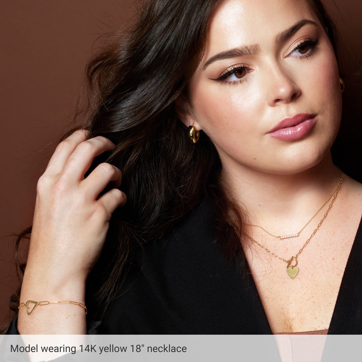 Heart Toggle Necklace