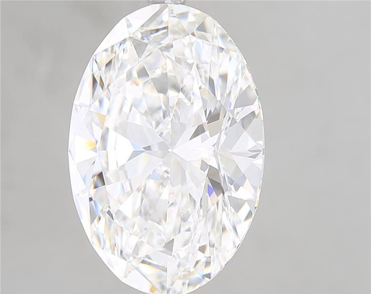 8.07 ct Oval Lab-Grown Diamond, F VS1