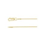 0.75 mm Box Chain in 14k Yellow Gold
