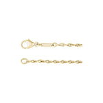 2 mm Figure Eight Chain in 14k Yellow Gold
