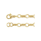 5.3 mm Paperclip-Style Chain in 14k Yellow Gold-Filled