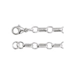 5.3 mm Paperclip-Style Chain in Sterling Silver