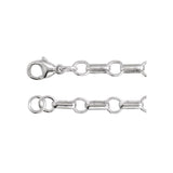 5.3 mm Paperclip-Style Chain in Sterling Silver