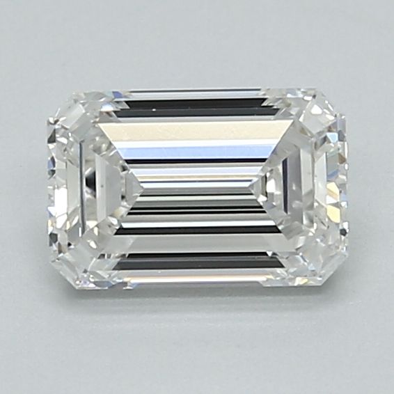 1 ct Emerald Lab-Grown Diamond, F VVS2