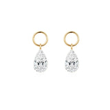 Pear Lab-Grown Diamond Charms