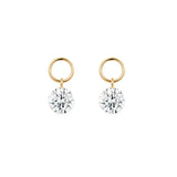 Round Lab-Grown Diamond Charms