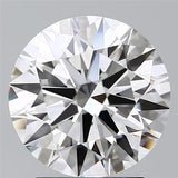 2.5 ct Round Lab-Grown Diamond, E VS1