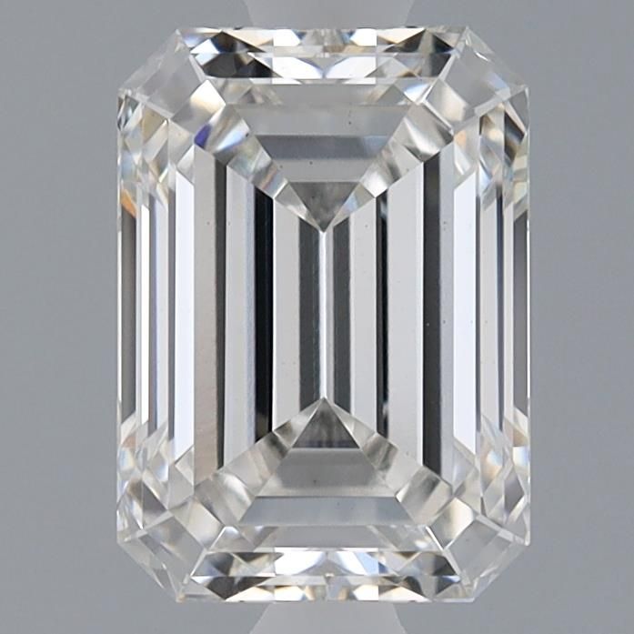1.51 ct Emerald Lab-Grown Diamond, F VS1