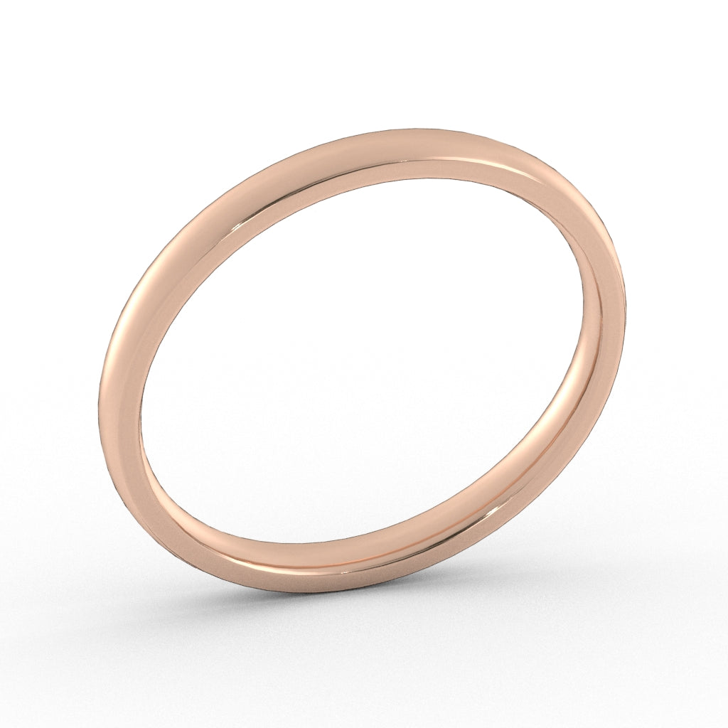 Classic Alloy Band 2mm