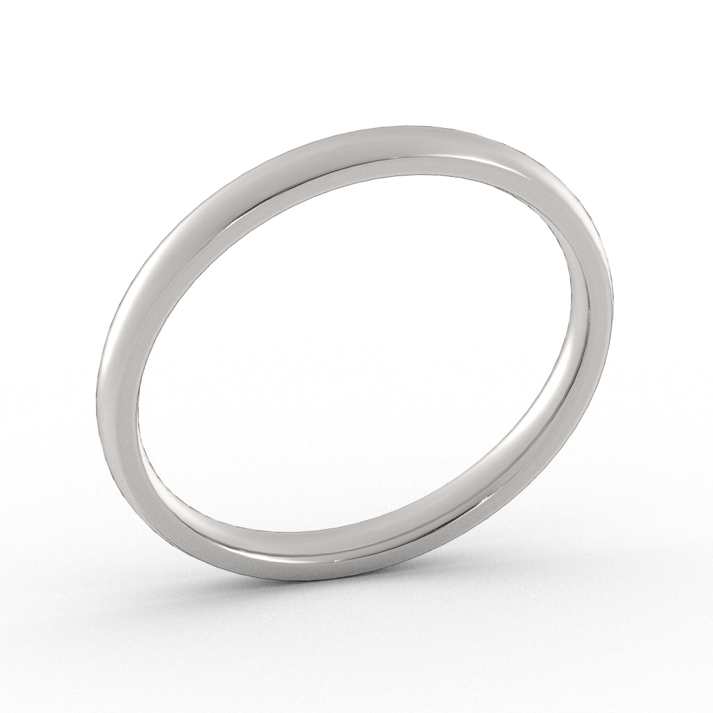 Classic Alloy Band 2mm