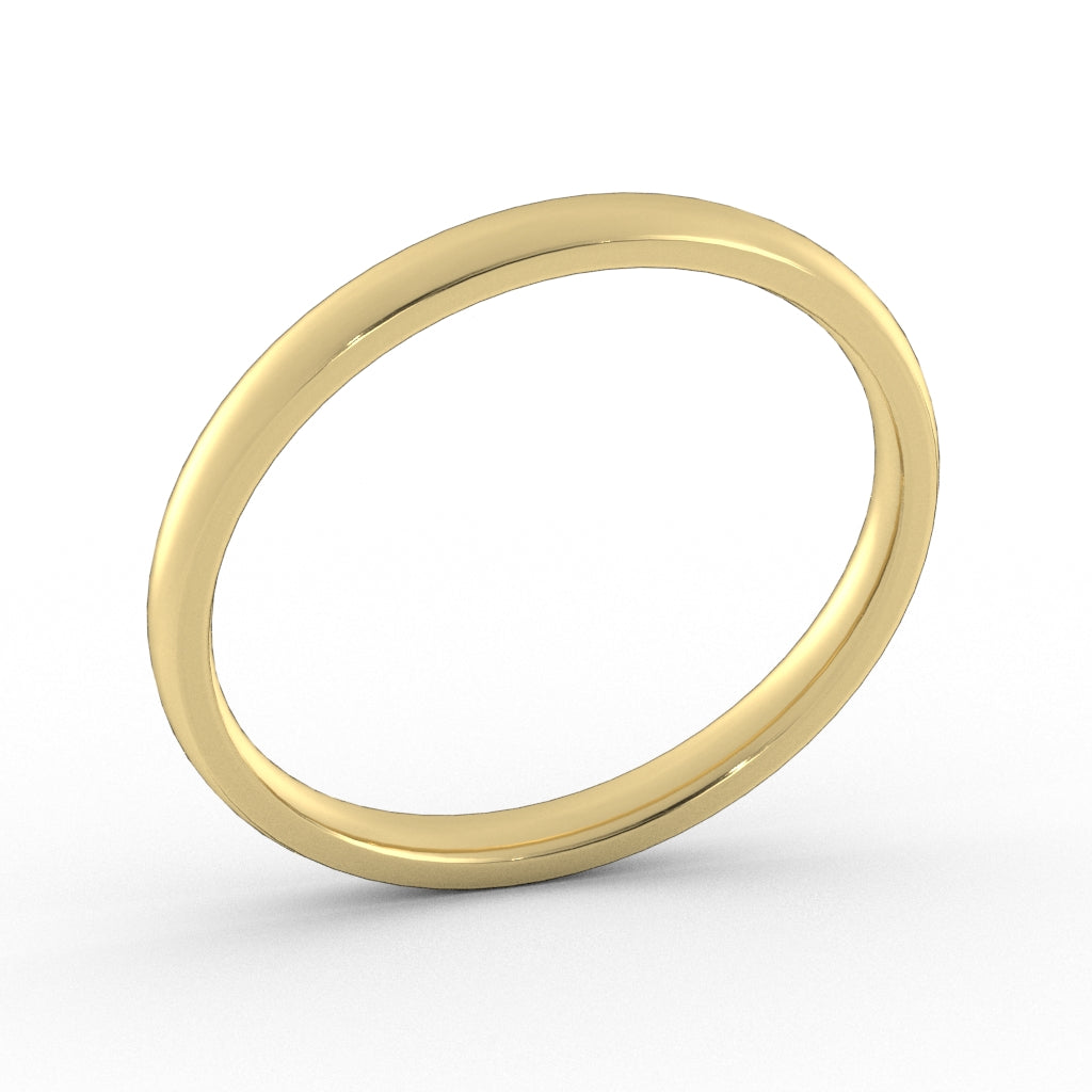 Classic Alloy Band 2mm