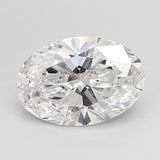 2.51 ct Oval Lab-Grown Diamond, D VVS2