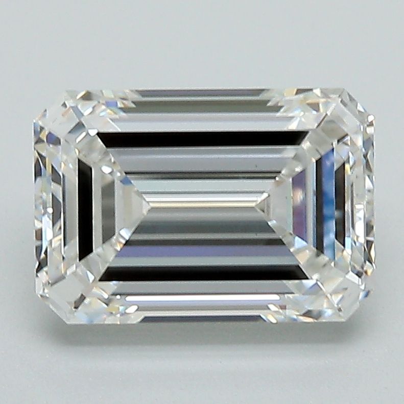 2.57 ct Emerald Lab-Grown Diamond, E VS1