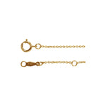 1 mm Cable Chain in 14k Yellow Gold-Filled