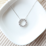 Circle Diamond Pendant