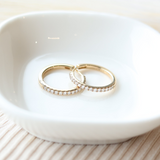 Diamond Hoop Earrings