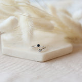 Modern Double Bezel Ring