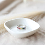 Multicolored Sapphire Ring