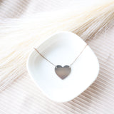 Engravable Heart Pendant
