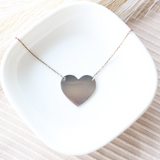 Engravable Heart Pendant