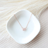 1.00 carat Oval Pink DIamond Penant