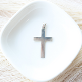 Medium Flat Cross Pendant