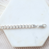 7mm 8" Curb Bracelet