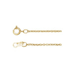 1 mm Cable Chain in 14k Yellow Gold-Filled