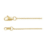 1.5 mm Cable Chain in 10k Yellow Gold