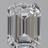 1.5 ct Emerald Lab-Grown Diamond, D VS1