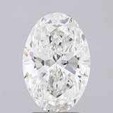 3.01 ct Oval Lab-Grown Diamond, F VVS2