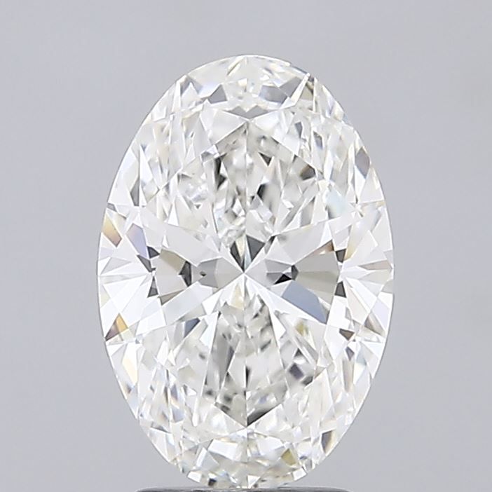 3.01 ct Oval Lab-Grown Diamond, F VVS2