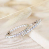 Inside Out Diamond Hoop Earrings (4.25 carat tw)