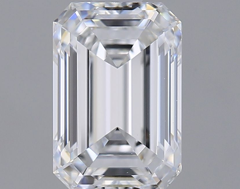 1.5 ct Emerald Lab-Grown Diamond, D VVS1