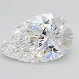 3.05 ct Pear Lab-Grown Diamond, E VVS2