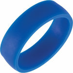 Silicone Comfort-Fit Band, Royal Blue