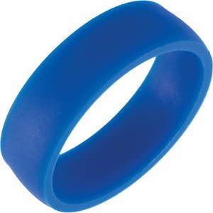 Silicone Comfort-Fit Band, Royal Blue