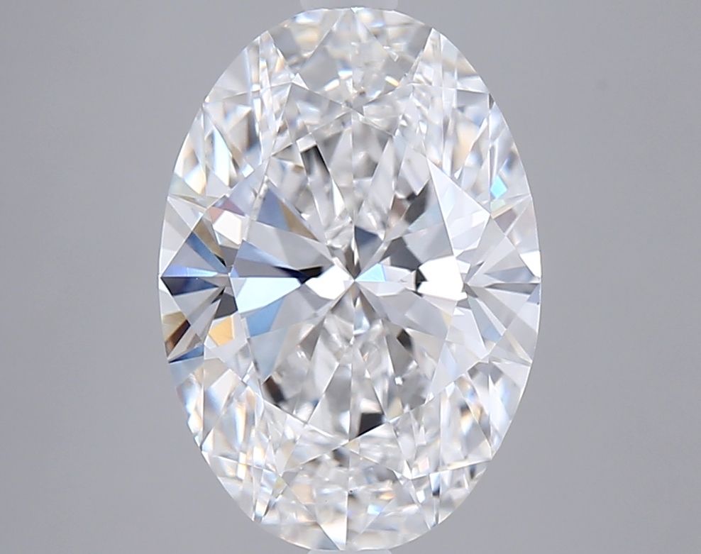 4.02 ct Oval Lab-Grown Diamond, E VVS2