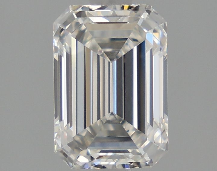 2.05 ct Emerald Lab-Grown Diamond, F VVS2