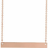 The "Love Lines" Bar Necklace